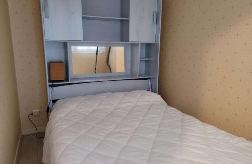 Merlimont-Plage Apartment | Appartement 3ème étage face mer avec balcon, ascenseur et parking privatif - FR-1-672-1