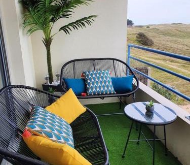 Saint-Jean-de-Monts Apartment | Appartement avec Vue sur Mer à Saint-Jean-de-Monts, 30 m², Balcon