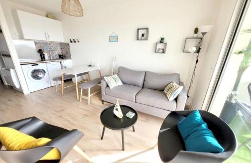 Saint-Jean-de-Monts Apartment | Appartement avec Vue sur Mer à Saint-Jean-de-Monts, 30 m², Balcon