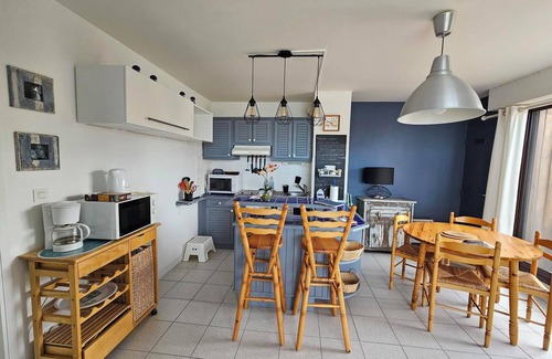 Camaret-sur-Mer Apartment | Appartement Cosy Avec vue Magnifique sur la Plage du Corréjou