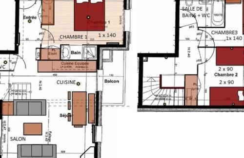 Bisanne 1500 House | Appartement Duplex 4P avec Piscine Intérieure, 8 Pers, Balcons, Parking - Villard-sur-Doron - FR-1-594-183