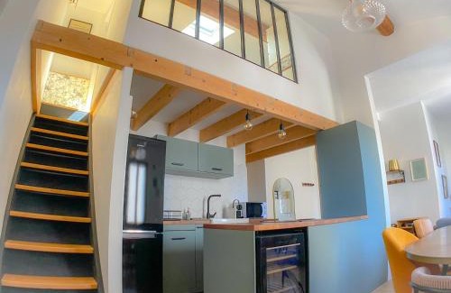 Gambetta Apartment | Appartement L'Authentique Duplex Montpellier Centre Ville Proche Gare