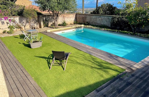 Ortale de Biguglia Apartment | Appartement Larenceto II vue mer Avec Piscine