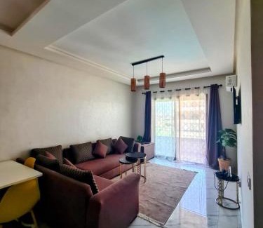 Ain Harrouda Apartment | Appartement neuf avec Plage, Piscine, Wifi à Zenata-Eco-City