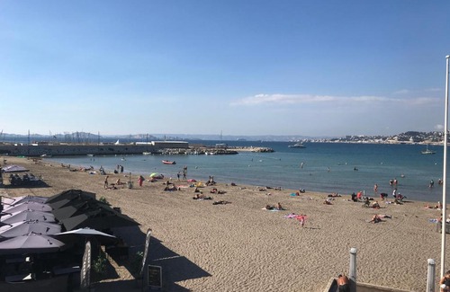 8th Arrondissement Apartment | Appartement Pointe Rouge - Vue sur mer