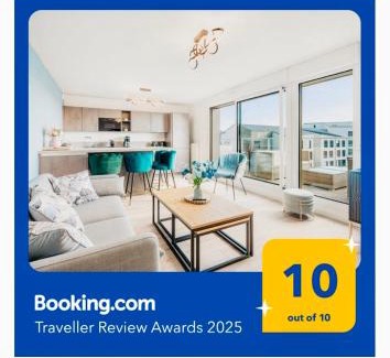 Parame Apartment | Appartement saint malo neuf, 2 chambres, terrasse, garage