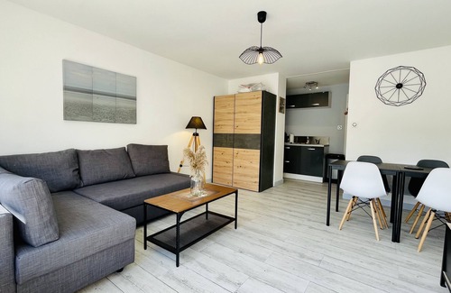 Merlimont-Plage Apartment | Appartement Sunrise au Pied de la Plage