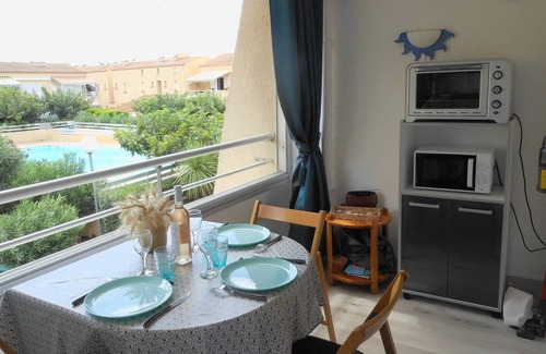 Marseillan Plage Apartment | APT 2 ROOMS 21M2 + TERRACE 7M2 REF 4035