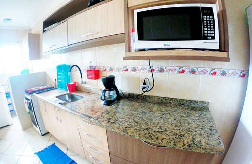 Balneario Paqueta Apartment | Apt facing the sea. Balcony with Barbecue and Spectacular View of the Beach