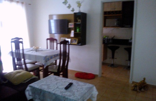 Jardim Imperador Apartment | Apt Pé na Areia 2 bedrooms 2 bathrooms in front of the sea Wi-Fi 250 Mb Up to 10x without interest card