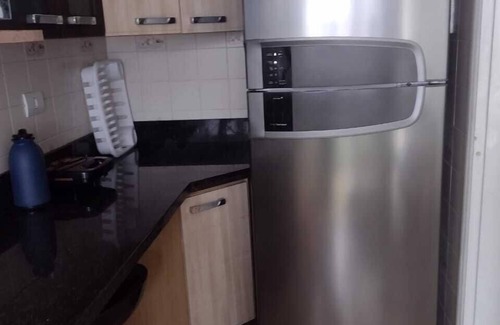 Jardim Imperador Apartment | Apt Pé na Areia 2 bedrooms 2 bathrooms in front of the sea Wi-Fi 250 Mb Up to 10x without interest card