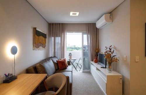 Civic Center Apartment | Apto 2qts, Ar Condicionado, Piscina, Churrasqueira, Finamente Mobiliado e Decorado