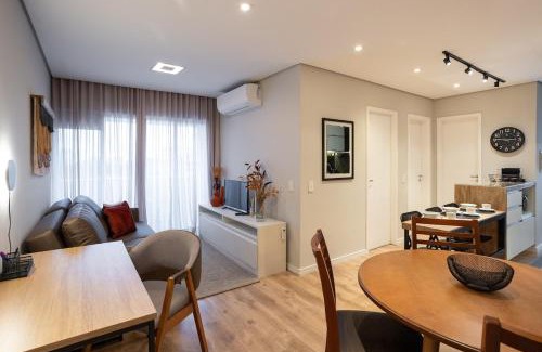 Civic Center Apartment | Apto 2qts, Ar Condicionado, Piscina, Churrasqueira, Finamente Mobiliado e Decorado