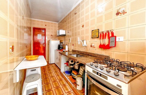 Tupi Apartment | Apto beira mar Praia da Vila Tupi - Praia Grande