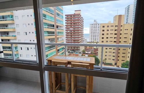 Caicara Apartment | Apto na Praia Grande SP 1 Quadra da Praia 5 Adultos e 1 Criança Lazer Liberado