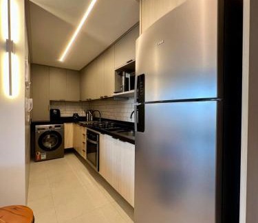 Ponta de Matos Apartment | Apto completo em Cabedelo, proximo a João Pessoa com 2 quartos, cozinha completa e ar condicionado e varanda Gourmet