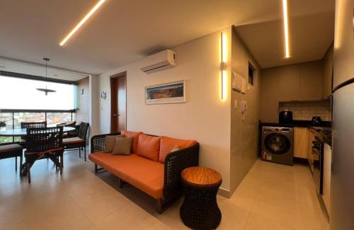 Ponta de Matos Apartment | Apto completo em Cabedelo, proximo a João Pessoa com 2 quartos, cozinha completa e ar condicionado e varanda Gourmet
