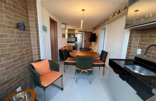Ponta de Matos Apartment | Apto completo em Cabedelo, proximo a João Pessoa com 2 quartos, cozinha completa e ar condicionado e varanda Gourmet