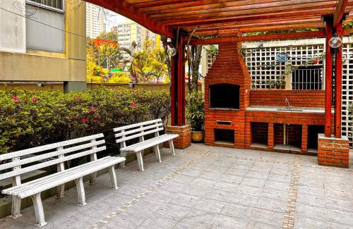 Vila Andrade Apartment | Apto espacoso c WiFi prox a Marginal Pinheiros SP