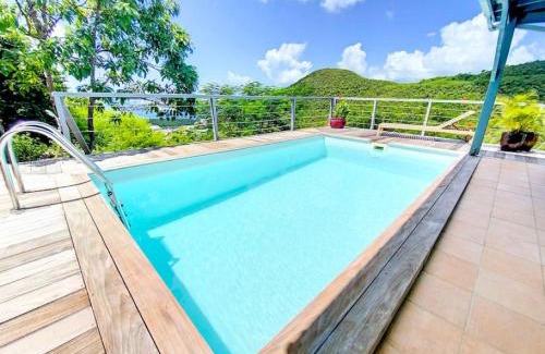 Almond Grove Villa | Aquamarine, private room in Villa Casa Blue pool sea view