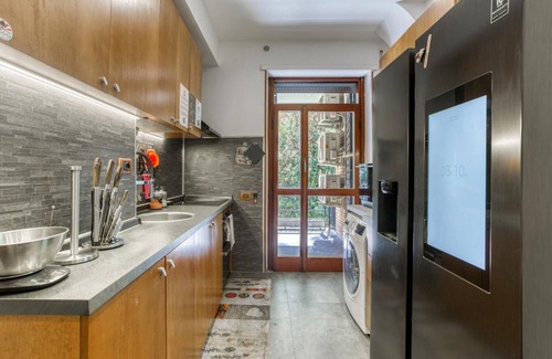 Nomentano Bed & Breakfast | AR ROOMS ROME Grey triple