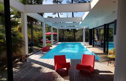Arcachon Villa | ARCHITECT villa 260m2 heated pool 14x4m 10-12 persons