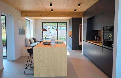 Schilksee House | Architects Holiday home Sturmvogel in 1st row on the beach in Kiel-Schilksee