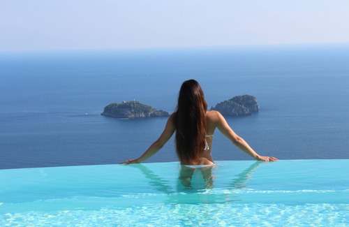 Colli di Fontanelle Villa | ASTONISHING VILLA AMAZING VIEW ON AMALFI COAST& LI GALLI ISLES