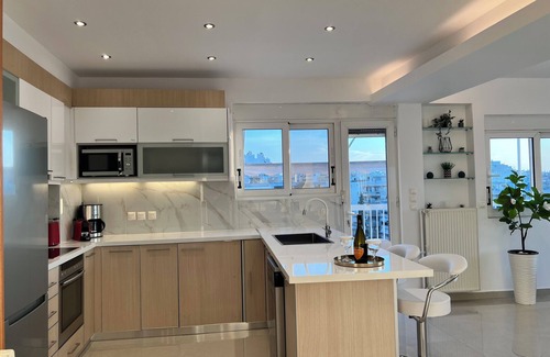 Palaio Faliro Apartment | Athens Panoramic Penthouse