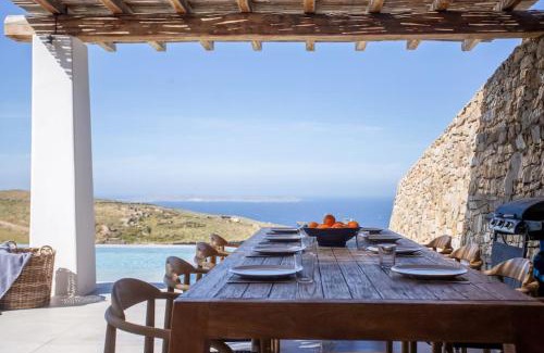 Faros Armenistis Villa | AURA Seaview Sunset Pool Villa - Six Bedrooms