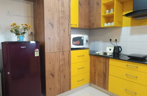 Kalyan Nagar Apartment | Avyak Fortune cozy 2bhk flat in Kalyan Nagar. 200 mts to Shopping & Restaurants.