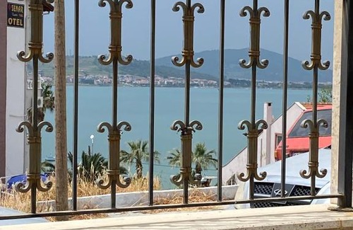 Ayvalik Apartment | AyVilla 1 garden floor with garden use, sea view