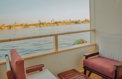 Aswan Boat Rental | Azhar I Dahabiya Luxury suite river Nile cruise