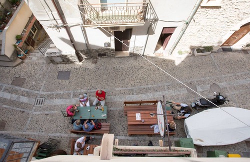 Scilla Bed & Breakfast | B&B Casa Vela - Studio Veliero with balcony overlooking the Borgo