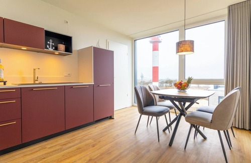 Marienleuchte Apartment | Baltic Sea lights - roof terrace. Sauna. Dogs allowed.