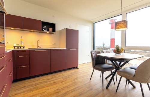 Marienleuchte Apartment | Baltic Sea lights - roof terrace. Sauna. Dogs allowed.