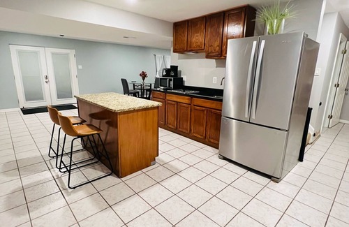 Bowie House | Basement with Private Entrance