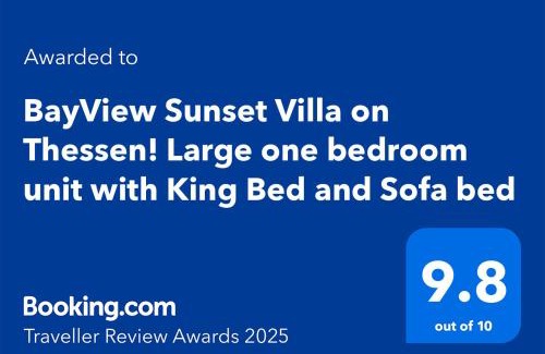 Knysna Apartment | BayView Sunset Villa on Thessen!