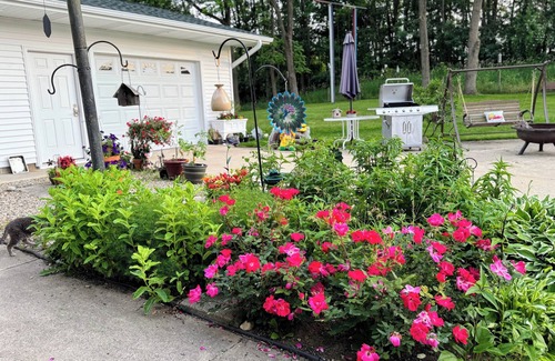 Cassopolis House | BBQ, WIFI, full kitchen, smartTV, firepit, Queen