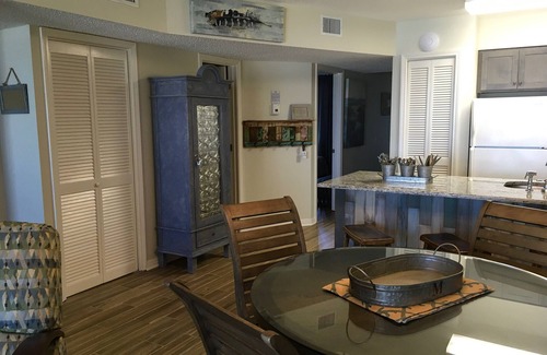 Fort Morgan Condo | BEACH FRONT Ft Morgan, 2BR, 2BA, huge balcony! Laundry in condo. New mattresses.