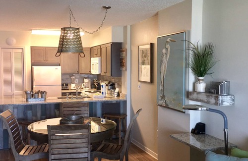 Fort Morgan Condo | BEACH FRONT Ft Morgan, 2BR, 2BA, huge balcony! Laundry in condo. New mattresses.