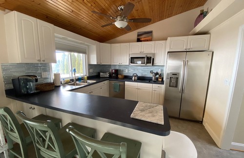 East Tawas House | Beach Front Home with Sauna! Ample room for up to 7 people!