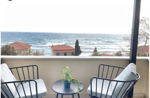 Agios Ioannis Apartment | Beach front, pool, gorgeous apartment