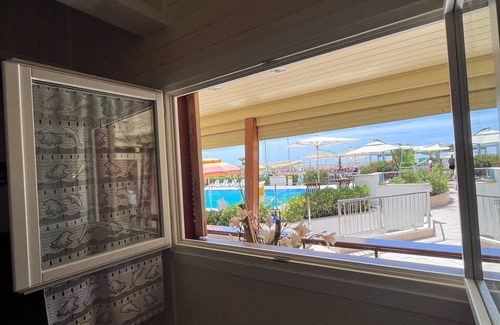 Viareggio Apartment | Beach house including beach umbrella and swimming pool with Jacuzzi