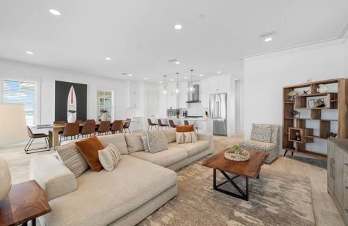 West Panama City Beach House | Beach House Reel Em Inn - Beachfront, Private Pool, West End of PCB