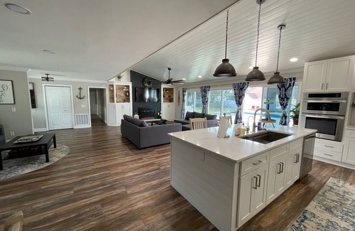 Shallotte House | Beach Rental with Private Pool & Outdoor Entertainment for Up to 12 Guests!