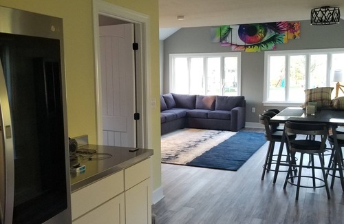 Lake Erie Beach Cottage | ⛱️ Beach season is just around the corner. Lake Erie home Blu-By-You Angola NY