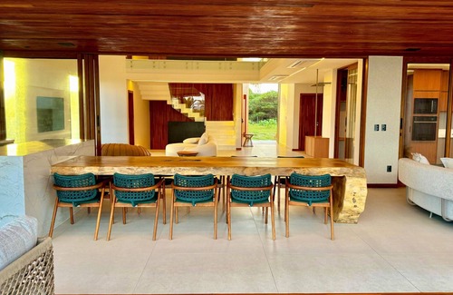 Barra do Jacuipe House | Beachfront Mansion (Beachfront) with 8 Suites in the Alphaville Guarajuba Condominium