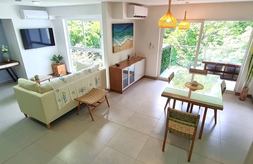 Punta Leona Apartment | Beachfront condo - 16th floor whith stunning forest view. Steps to the beach.