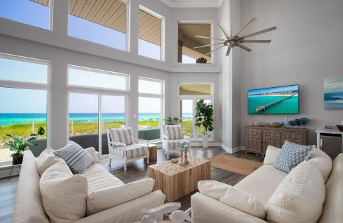 Navarre Beach House | Beachfront Luxury Estate Sleeps 20 & Allows Events